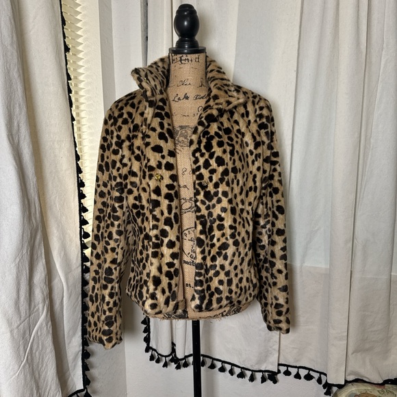 Merona Jackets & Blazers - Leopard Fur Jacket